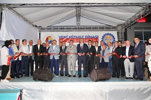 Bingöl Ticaret ve Sanayi Odası (BİNTSO) Yeni Hizmet Binası Açılış Töreni Yapıldı