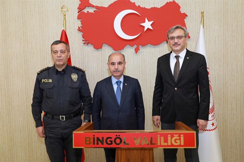 Emniyet Genel Müdürü Aktaş, Vali Ekinci’yi Ziyaret Etti