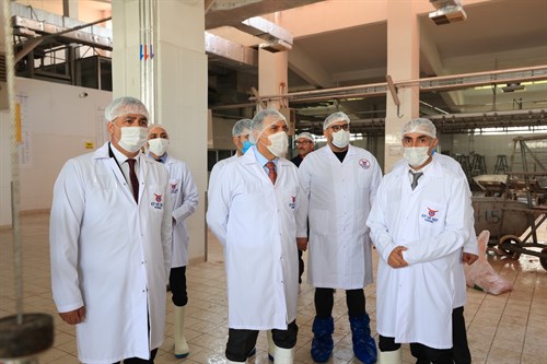 Vali Usta, Bingöl Et Kombinasını Ziyaret Etti